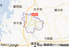萬年縣地圖