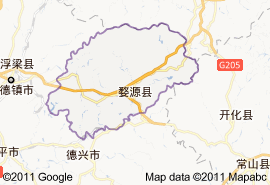 婺源縣地圖