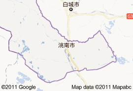 洮南市地圖