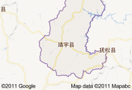 靖宇縣地圖