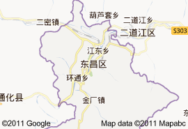 東昌區地圖