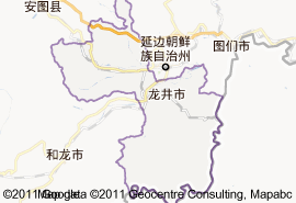 龍井市地圖