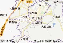 千山區地圖