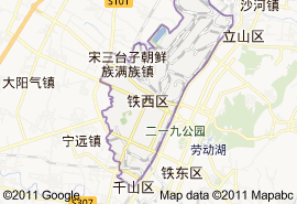 鐵西區地圖