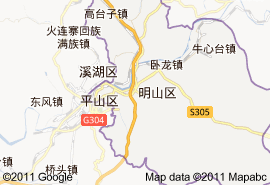 明山區地圖
