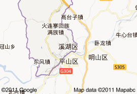 溪湖區地圖
