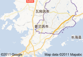 普蘭店市地圖