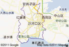 沙河口區地圖