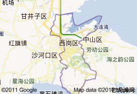 西崗區地圖
