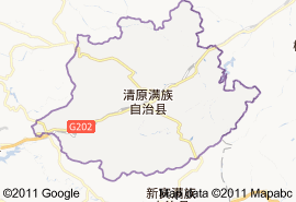 清原滿族自治縣地圖