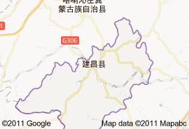 建昌縣地圖