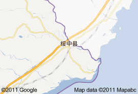 綏中縣地圖