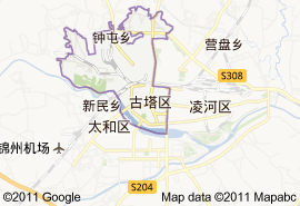 古塔區地圖