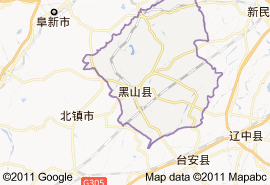 黑山縣地圖