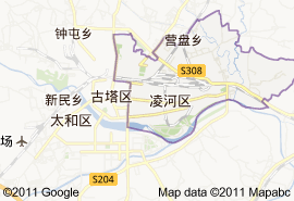 淩河區地圖