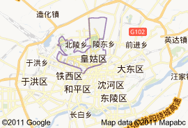 皇姑區地圖