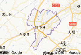遼中縣地圖