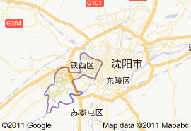 鐵西區地圖