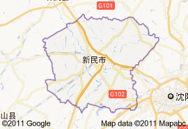 新民市地圖