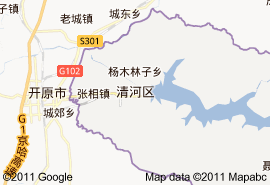 清河區地圖