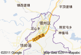 銀州區地圖