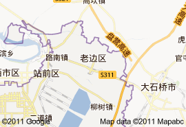 老邊區地圖