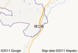 磴口縣地圖