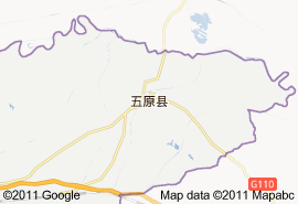 五原縣地圖