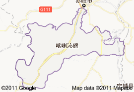 喀喇沁旗地圖