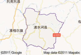 清水河縣地圖
