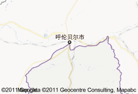 鄂溫克族自治旗地圖