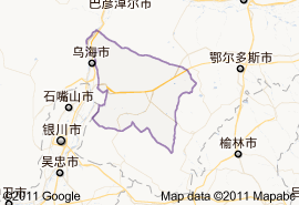 鄂托克旗地圖