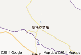 鄂托克前旗地圖