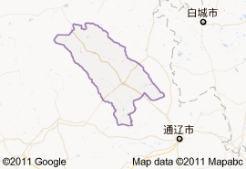 紮魯特旗地圖
