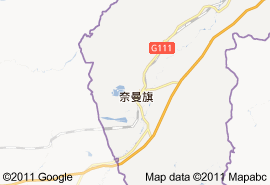 奈曼旗地圖