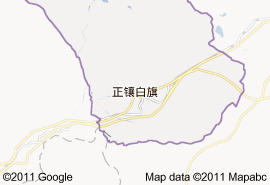 正鑲白旗地圖
