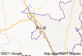 同心縣地圖
