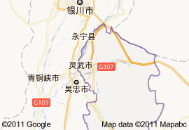 靈武市地圖