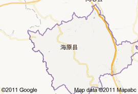 海原縣地圖