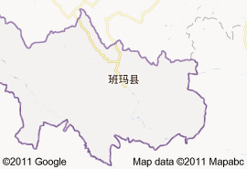 班瑪縣地圖