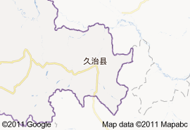 久治縣地圖