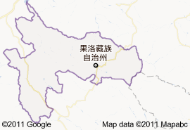 瑪沁縣地圖