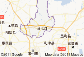 沾化縣地圖