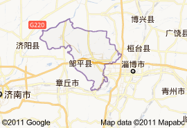 鄒平縣地圖