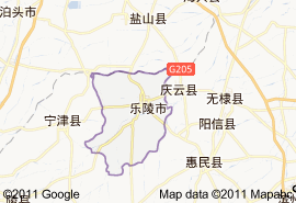樂陵市地圖