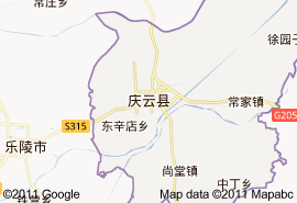 慶雲縣地圖