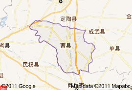 曹縣地圖