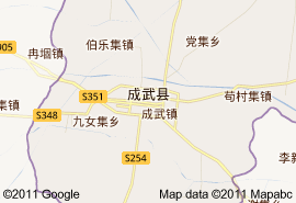 成武縣地圖