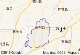 東明縣地圖