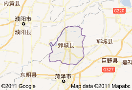 鄄城縣地圖